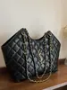 Bolso Tote de Cadena Acolchado Estilo Chanel Yang Shulin para Mujer, Modelo Nuevo 2026, Gran Capacidad, Sensación de Alta Gama, Bolso de Hombro Único