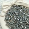 4mm Elementos Swarovski Diamante Contas de Cristal Vidro Contas Pontiagudas Porcelana Banhada a Cor Acessórios Artesanais DIY Contas Espaçadoras para Pulseira Material