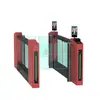 Complexo residencial de luxo catraca inteligente de giro com trava de porta AB com câmera AI de reconhecimento facial para passagem de pedestres e leitura de código QR