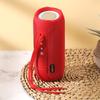 Altavoz Bluetooth inalámbrico TG227 para exteriores, portátil, con luz LED RGB, subwoofer de malla abatible, tarjeta FM