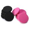 Esponja para Maquiagem Borda Preta Vermelho Rosa SBR Látex Almofada Sem Látex Esponja Redonda Pincel de Pó Ferramentas de Maquiagem