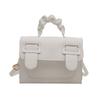 Bolsa Pequena Feminina 2025 Inverno Nova Moda Bolsa de Ombro para o Dia a Dia Bolsa Quadrada Pequena Simples Bolsa Transversal Casual Retrô para Mulheres