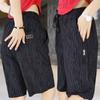 Pantalones Deportivos de Seda de Hielo para Mujer, Pantalones Cortos Finos de Verano de Secado Rápido de Cinco Puntos, Pantalones Casuales Adelgazantes de Cintura Alta, Shorts Sueltos Versátiles de Moda