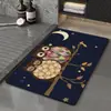 Tapete de Chão Absorvente de Terra de Diatomáceas para Banheiro Doméstico, Secagem Rápida, Resistente à Sujeira, Antiderrapante, para Entrada de Banheiro, Fácil de Limpar