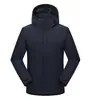 Ropa de trabajo para exteriores hecha a medida, engrosada, a prueba de viento, impermeable y cálida con impresión de logotipo; venta al por mayor de chaquetas de algodón aislantes