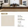 Laje de Rocha de Guangdong 800X2600X9mm Esmaltada na Superfície Luz Suave Microcimento Parede de Fundo Painel de Parede Liso Cor Sólida Aveludado