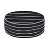Gorra de trabajo para restaurante de sushi Cocina japonesa Meseros y meseras de restaurante japonés Color sólido Chef Halal Negro y blanco Gorra de trabajo