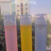 Botella de vacío emulsionada personalizada de 35g/50g/75g/100g/150g/200g para cuidado de la piel/botella dosificadora de plástico PP