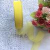 Cinta de Gasa de Nieve de 2.5 cm DIY Hecha a Mano Cinta de Rosas Accesorios para el Cabello Fabricación de Lazos Regalo Cinta para Decoración de Pastel