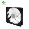 Ventoinha de Gabinete Colorida Argb Dc12025 12cm Ventilador de Resfriamento para Gabinete de Desktop Luz de Cor Led