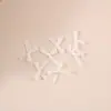 3mm Pequeno Laço Nail Art Unha Usável DIY Decoração Estilo Ballet Tecido Mini Laços Acessórios Ponto Superior Têxteis para Casa