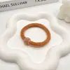 Diadema de strass de Corea del Sur banda elástica alta para coleta goma para el pelo femenina cuerda para el pelo de celebridad de Internet cuerda para el pelo elegante de alta calidad tocado