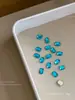 Rhinestones Octagonales Largos Biselados K9 para Uñas, Coloridos de Moda, Formas Mixtas, Decoración de Uñas de Fondo Plano, Venta al por Mayor