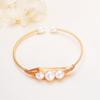 Joyería de Perlas al por Mayor Zhuji Pulsera de Perlas de Agua Dulce Cacahuete Pulsera para Niña Versátil Joyería de Perlas Frescas