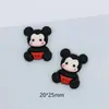 Accesorios de resina DIY tigre de dibujos animados oso fresa accesorios de belleza para coche caja de almacenamiento taza de agua pasta crema pegamento