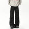 Chegada Nova Estilo Cross-border WASTE Padrão Mármore Calça Cropped Masculina Primavera Americana Tie-dye High Street Versátil Casual
