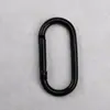 Não. 5 Mosquetão Oval de Liga de Alumínio Revestido de Cor para Passarela Clipe de Mochila Suporte para Fones de Ouvido Gancho de Liberação Rápida Gancho de Escalada