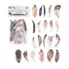 Paquete de Pegatinas de Tinta Blanca 'Sugar Poetry Pet' Serie Pluma Pegatinas Decorativas para Diario con Temática de Plumas Incluye 40 Piezas