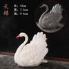 Mascota de Té Creativa de Fábrica que Cambia de Color Gran Sabio Agitar Tono Mismo Cisne Adornos de Resina Bandeja de Té Mesa Accesorios para Ceremonia del Té