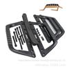 Apoio de braço dianteiro e traseiro JL Wrangler Handle LED Suporte de luz de trabalho Wrangler Suporte modificado