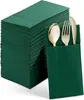 Juegos de Cuchillo y Tenedor Desechables de Alta Gama Transfronterizos, Servilletas de Papel Gruesas Libres de Polvo para Restaurantes Occidentales y Hoteles, Servilletas de Papel Libres de Polvo de Bolsillo