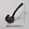 Gancho de Roupa Simples Moderno Gancho de Casaco Gancho Único Gancho Duplo Corredor Metal Guarda-roupa Armário de Sapatos Gancho Gancho de Parede Sólido
