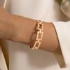 Pulseira Aberta Nova Estilo Coreano Pétala de Pérola, Fresca e Fashionable Flor Tridimensional com Pérola Embutida Pulseira Única Atacado