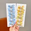 Pasador de Pelo con Lazo para Niña Estilo Nuevo 2025 Pinza para Flequillo de Niña Dulce Adorno para la Cabeza de Bebé Personalización