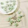 Jingdezhen cerámica joyería cuentas de vieira cuentas sueltas bolsa de material para collar estudiante femenina concha diy tejido a mano nuevo
