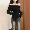 Jeans de Micro Campana de Calle Alta Americana de Primavera y Otoño para Mujer, Pantalones Rectos Estrechos de Pierna Ancha, Nuevo Diseño 2024 Otoño e Invierno