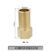 Adaptador Roscado de Acero Inoxidable Reductor Doble Rosca Macho Extensión Directa de 1/4 de Pulgada a 3/8 de Pulgada, 1/2 Pulgada, 3/4 de Pulgada a 1 Pulgada Accesorios para Tuberías de Agua