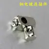 Tapón de Desagüe para Lavabo Estilo Europeo, Accesorios de Desagüe para Lavabo, Tubo de Desagüe con Barra Cruzada para Núcleo Elevador de Lavabo