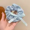 Goma para el pelo dulce floral estilo bosque para mujer, coleta suave y de alta gama estilo coreano, cuerda grande para el pelo, accesorio para el pelo de Ins, accesorio para la cabeza
