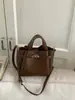 Bolso de Mano de Lujo Transfronterizo para Mujer, Moda Retro Tendencia Invierno 2025, Bolso Tipo Cesta Versátil, Bolso Cruzado