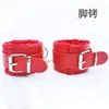 Set de Muñequeras y Tobilleras de Felpa, Coqueteo y Ataduras, Bondage y Entrenamiento para Parejas, Juguetes Alternativos, Venta al por Mayor de Juguetes Sexuales para Adultos