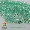 Espinela Verde Esmeralda Brasileña Redonda Wuzhou Piedra Sintética