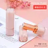 Embalagem de tubo de batom com controle de ar fabricantes de material atacado a pronta entrega pequenos lotes quadrado redondo diy concha para protetor labial artesanal