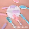 Peine de Masaje con Cojín de Aire de Plástico para el Hogar, Peine Antiestático para el Cabello, Peine Alisador con Cojín de Aire, Peine para el Cabello de Mujer