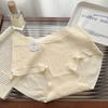 Bacteriostasis 7A de Cuerpo Completo ~ Ropa Interior de Algodón para Bebé Clase A Grado Médico Antiacaros Algodón para Mujer Cintura Media Sin Costuras Calzones de Algodón para Mujer