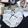 Liquidação Bonito Sexy Pure Ice Silk Lace Malha Cintura Baixa Roupa Interior Feminina