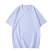 Transmissão ao Vivo Popular Peso Pesado 220Gt Camiseta Gola Redonda Penteada Justa Siro-Fiado High-End Confortável Cor Pura Manga Curta Pode Ser Personalizada