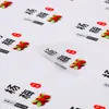 Pegatinas Personalizadas, Etiquetas Adhesivas Hechas a Medida, Logos Publicitarios Personalizados, Códigos QR Personalizados, Impresión de Pegatinas Selladoras para Té de Leche No Adhesivas