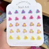 Decoraciones de Arte para Uñas de Resina, Flores de Tres Pétalos Tridimensionales, Accesorios para Uñas DIY, Aretes, Fundas para Teléfono Móvil, Accesorios para Uñas Portátiles