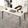 Escritorio de computadora, escritorio simple para estudio en dormitorio, escritorio de escritorio para estudiante, escritorio simple grande para uso doméstico para transmisión en vivo