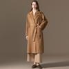 Casaco Feminino Forrado 100% Caxemira Estilo Labbro 2025 Inverno Novo Max Casaco Solto Lã