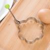 Utensílios de cozinha em aço inoxidável, omelete de ovo criativo, ovo pochê cozido no vapor, moedor de ovo frito, modelo de molde de bento