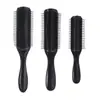 Pente de Cabelo Doméstico Estiloso Mais Vendido na Fronteira, Pente para Cabelo Liso, Pente de Costelas Volumosas, Pente de Massagem, Pente de Nove Fileiras Destacável