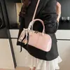 Bolso de Hombro de Moda Casual y de Alta Gama para Mujer 2025 Primavera Nuevo Bolso Cuadrado Pequeño Cruzado de Gran Capacidad