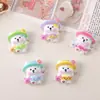 Accesorios de Resina para Manualidades de Dibujos Animados Joyería Cámara Oso Pegamento de Crema Pasador Funda de Teléfono Móvil Hebilla de Zapato Llavero Colgante con