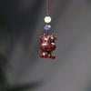 Doce Colgantes de Palo de Rosa del Zodiaco Cadena para Teléfono Móvil del Zodiaco Rata Tigre Conejo Dragón Mono Cerdo Accesorios de Madera Accesorios Colgante Llavero